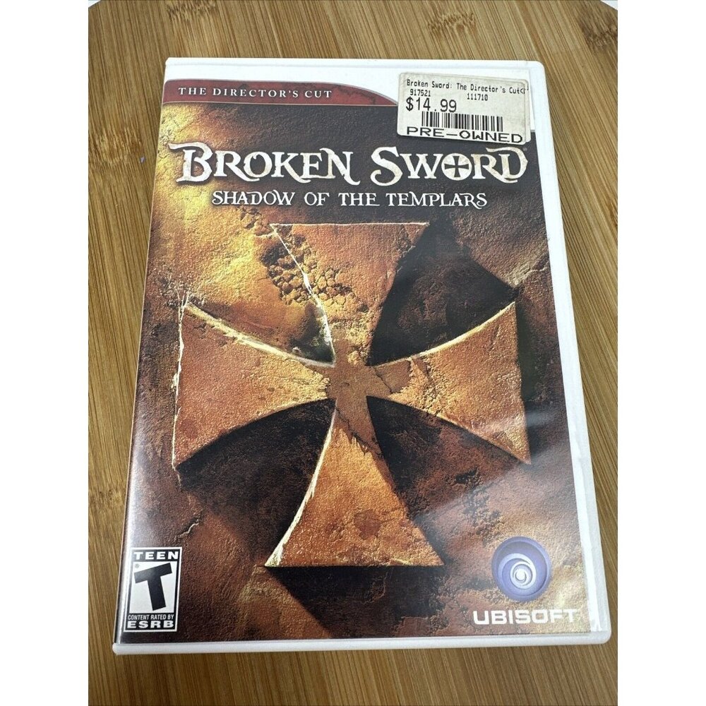 Broken Sword:‎ Shadow of the Templars - Nintendo Wii Directors cut